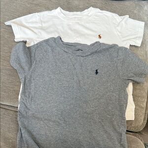 Ralph Lauren Classic White and Gray Tees